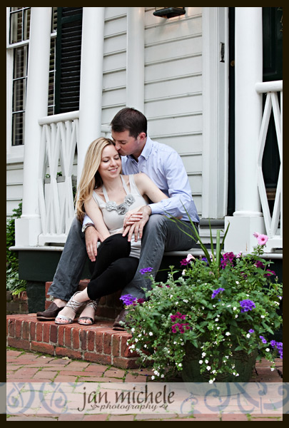 20- Old Town Alexandria Engagement Photo