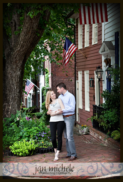 42- Old Town Alexandria Engagement Photo