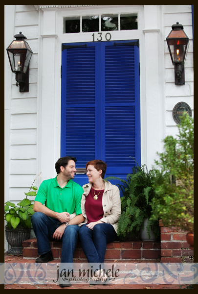 34 Old Town Alexandria Engagement Picture