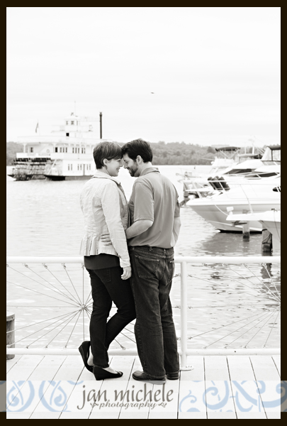 54 Old Town Alexandria Engagement Picture