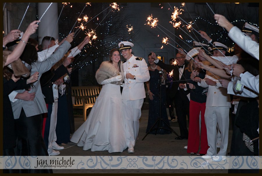 5458 Winter Army Navy Country Club Wedding Picture