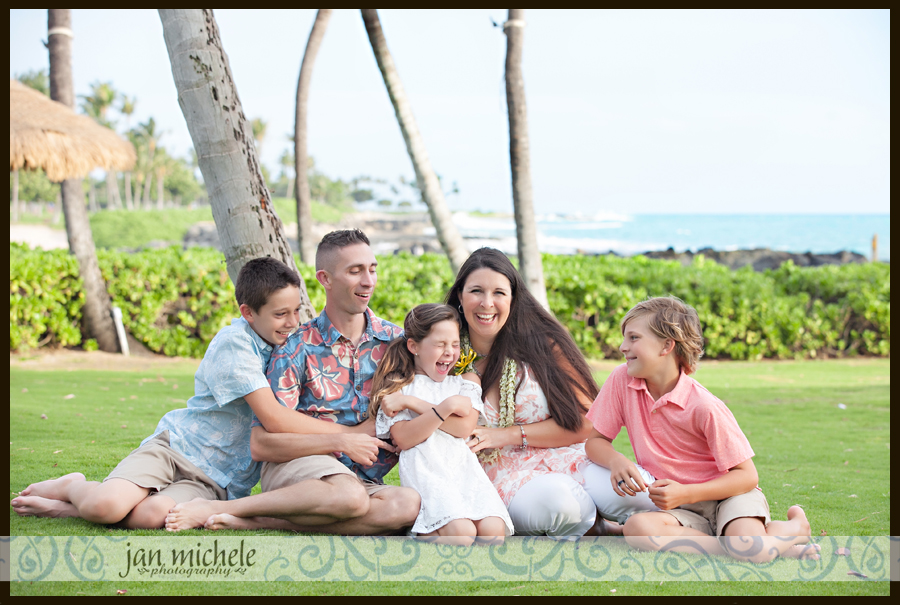 028 Oahu Family Photos Sunset Beach Hawaii
