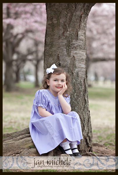 25 cherry blossom pictures with little girls